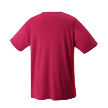 Yonex Sport-Tshirt Crew Neck Club Team 2023 rot Herren